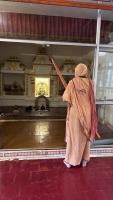 Devdarshan inside the Temple